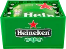 Promotie Heineken krat met 24 flessen van 30 cl